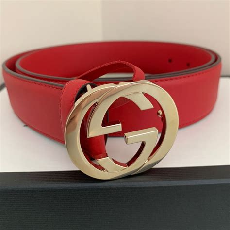 red gucci belt for sale